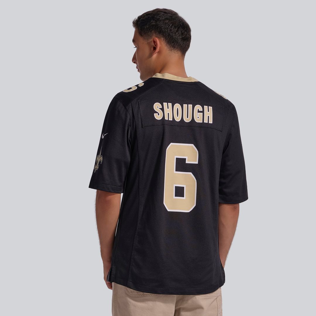 Tyler Shough New Orleans Saints Gold Alternate Game Player Jersey