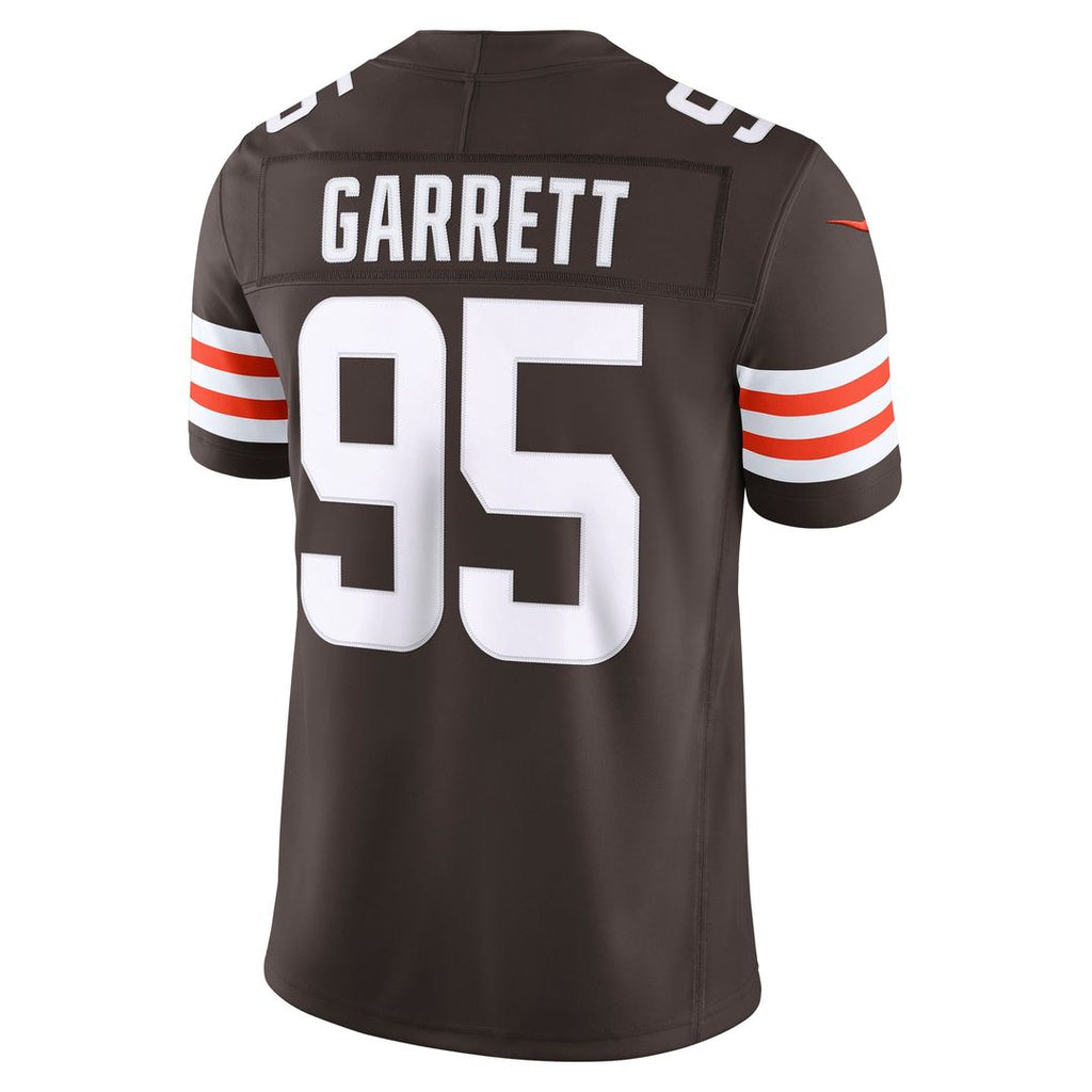 Myles Garrett Cleveland Browns Brown Team Vapor F.U.S.E. Stitched Limited Jersey