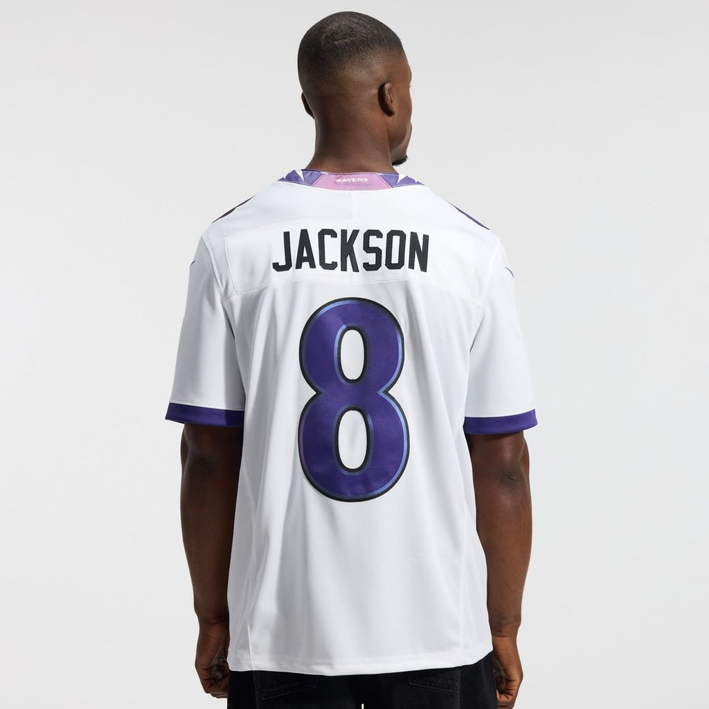 Lamar Jackson Baltimore Ravens Purple Team Vapor F.U.S.E. Stitched Limited Jersey