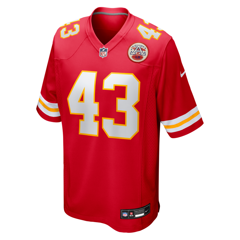 Jack Cochrane Kansas City Chiefs Red Game Player Jersey