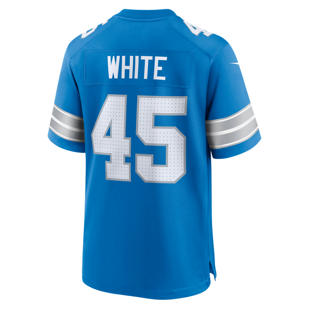 Devin White Detroit Lions Blue Team Game Jersey