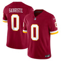 Mike Sainristil Washington Commanders Burgundy Team Vapor F.U.S.E. Stitched Limited Jersey