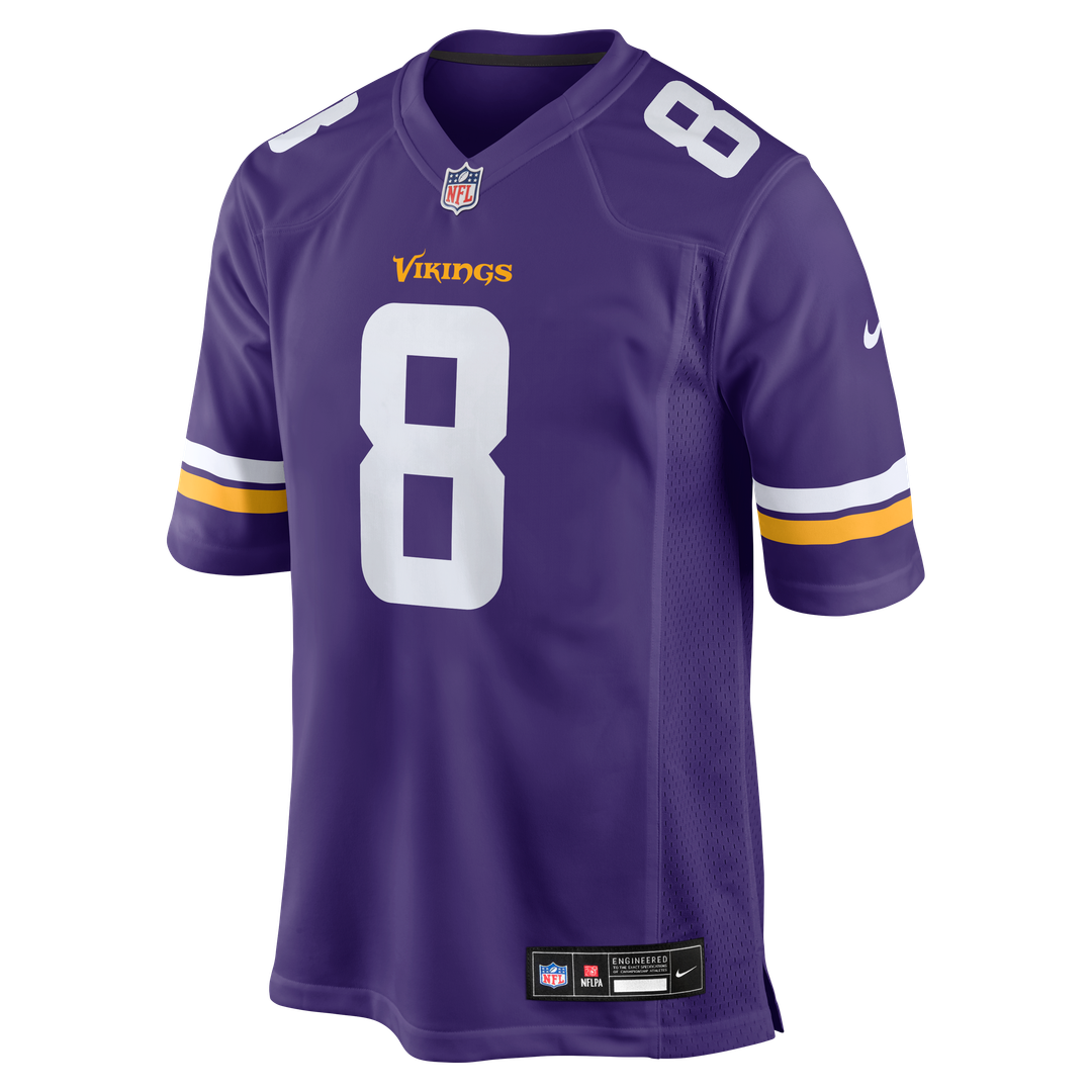 Jeff Okudah Minnesota Vikings Purple Team Game Jersey