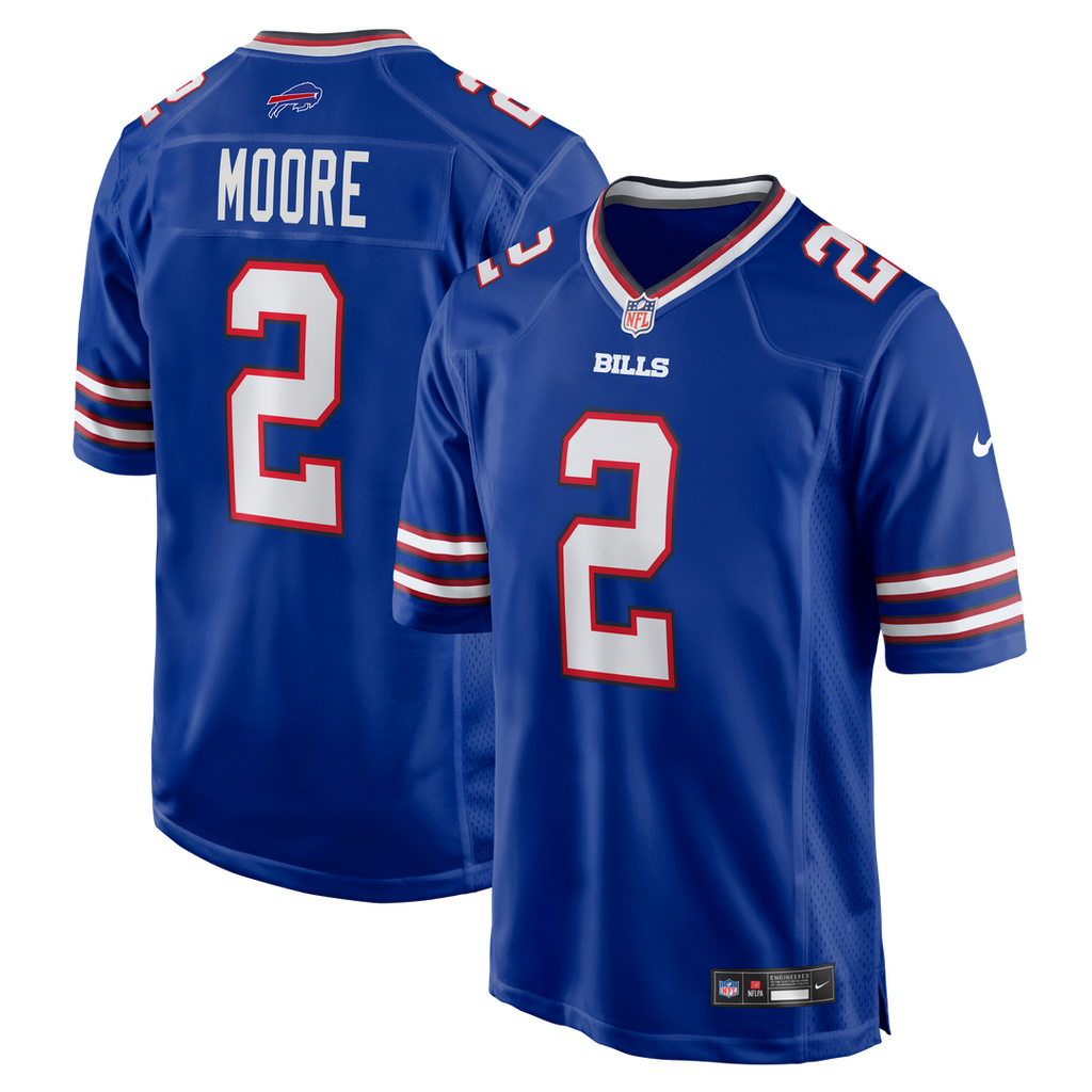 D.J. Moore Buffalo Bills Royal Game Jersey