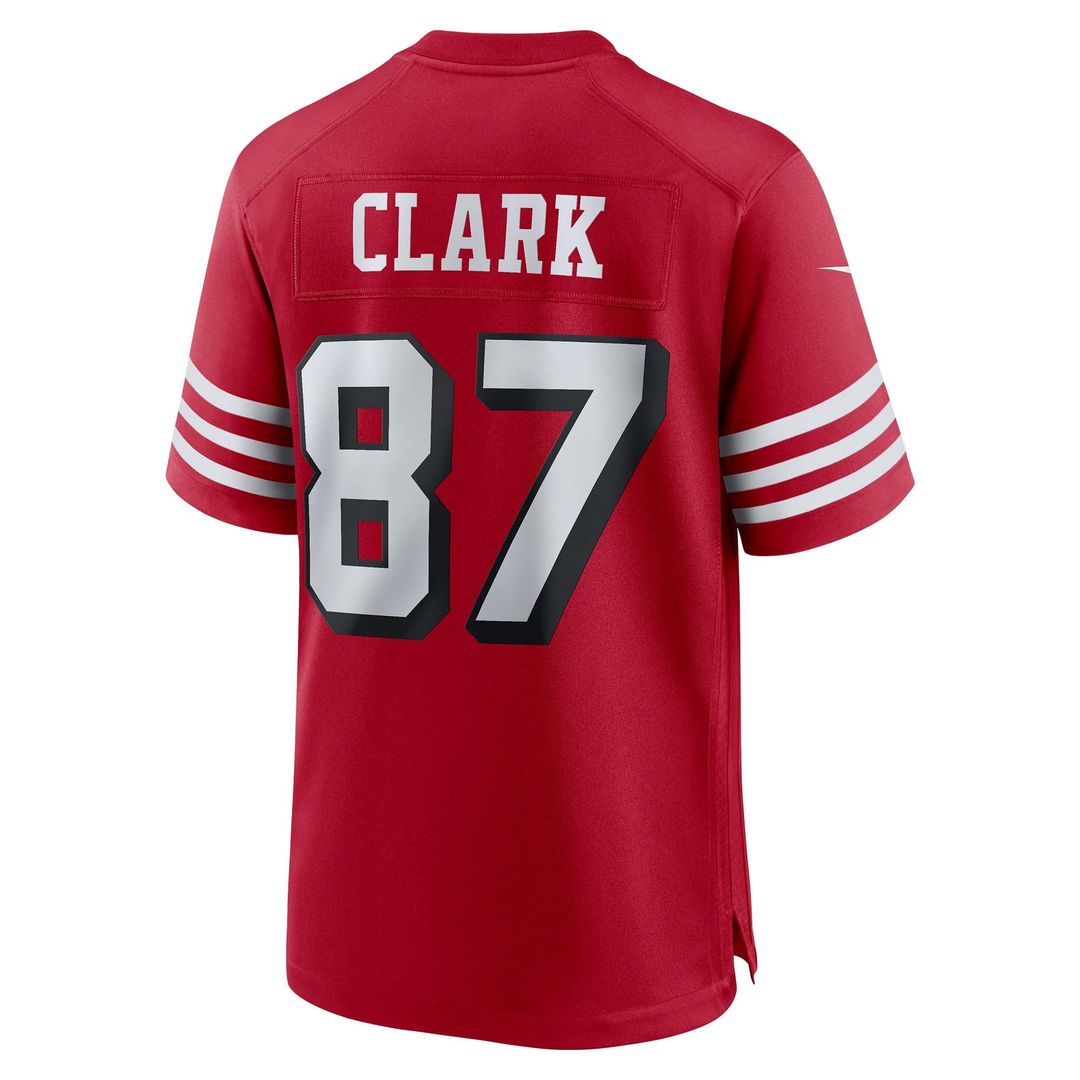 Dwight Clark San Francisco 49ers Scarlet Retired Player Alternate Game Jersey