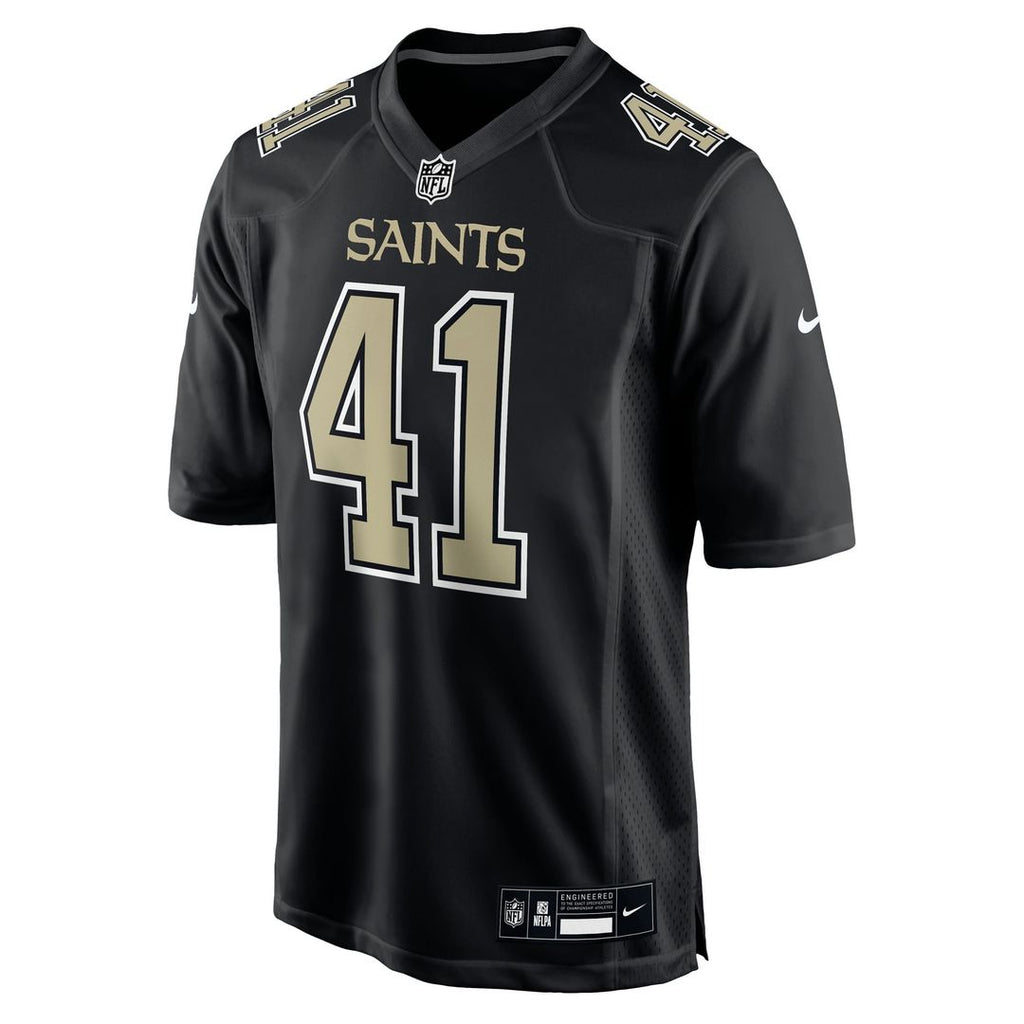 Alvin Kamara New Orleans Saints Carbon Black Fashion Game Jersey