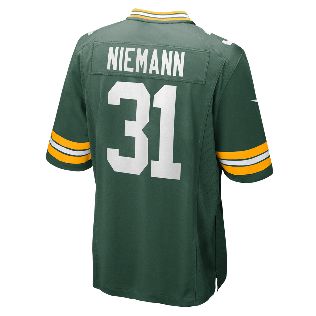 Nick Niemann Green Bay Packers Green Team Game Jersey