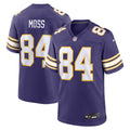 Randy Moss Minnesota Vikings Purple Classic Retired Player Game Jersey