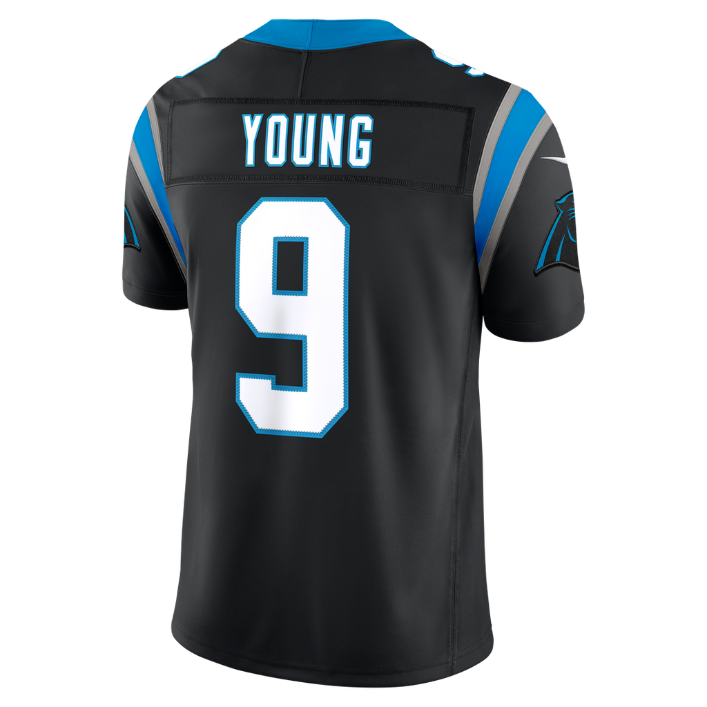 Bryce Young Carolina Panthers Blue Alternate Vapor F.U.S.E. Stitched Limited Jersey