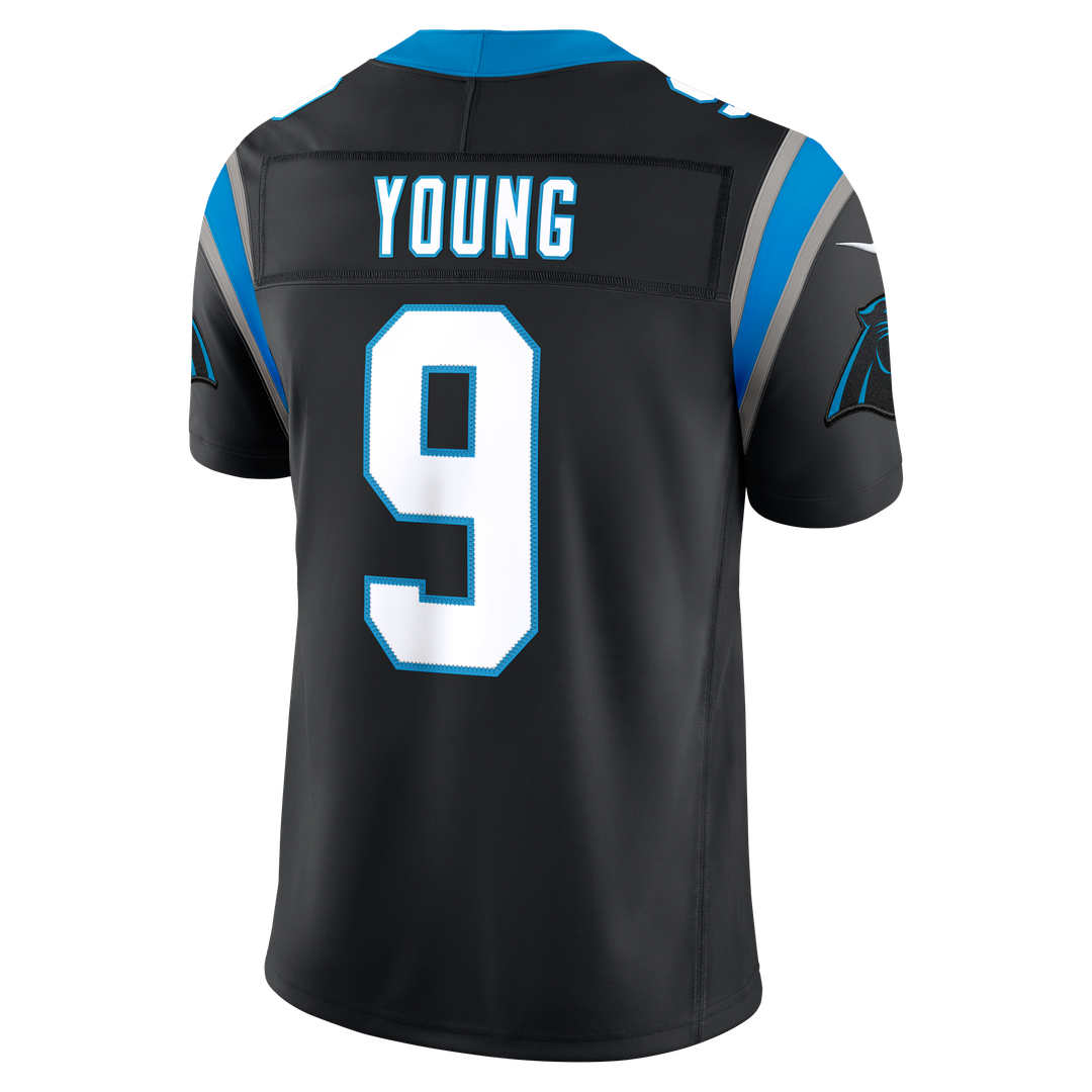 Bryce Young Carolina Panthers Blue Alternate Vapor F.U.S.E. Stitched Limited Jersey