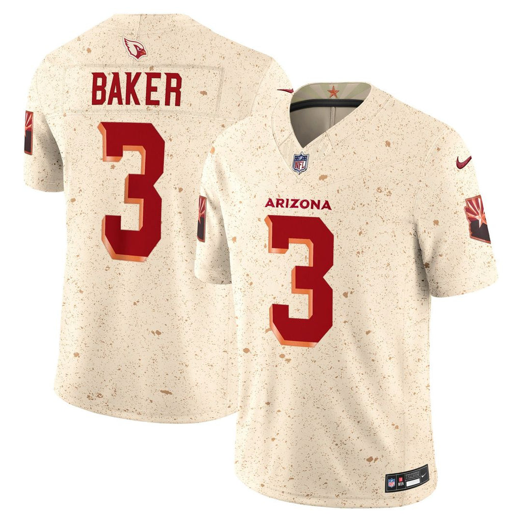 Budda Baker Arizona Cardinals Natural Rivalries Collection Stitched Limited Jersey