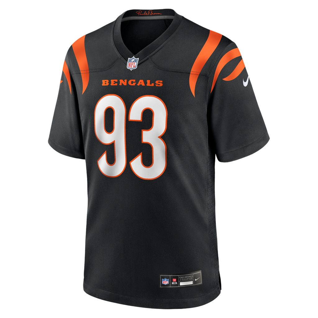 McKinnley Jackson Cincinnati Bengals Black Game Jersey