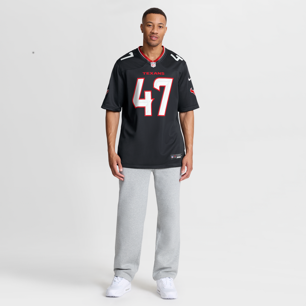 Louis Hansen Houston Texans Navy Team Game Jersey