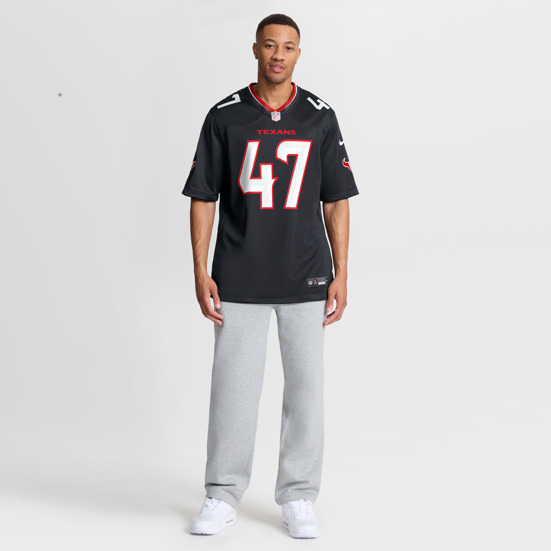 Louis Hansen Houston Texans Navy Team Game Jersey
