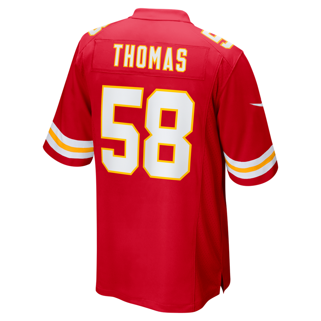 Derrick Thomas Kansas City Chiefs Red Game Retired Player Jersey