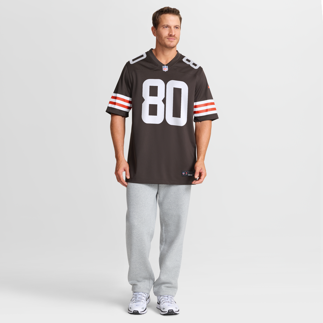 Jamari Thrash Cleveland Browns Brown Team Game Jersey