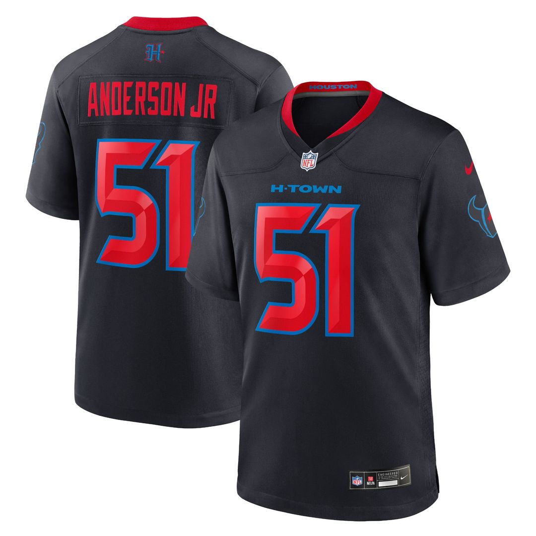 Will Anderson Jr. Houston Texans Navy Alternate Game Jersey