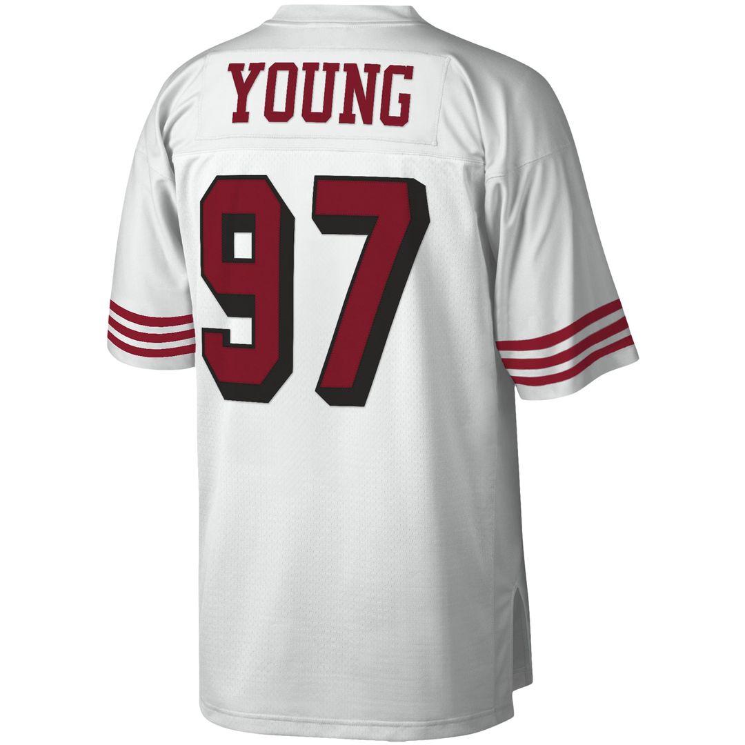 Bryant Young San Francisco 49ers White Legacy Replica Jersey