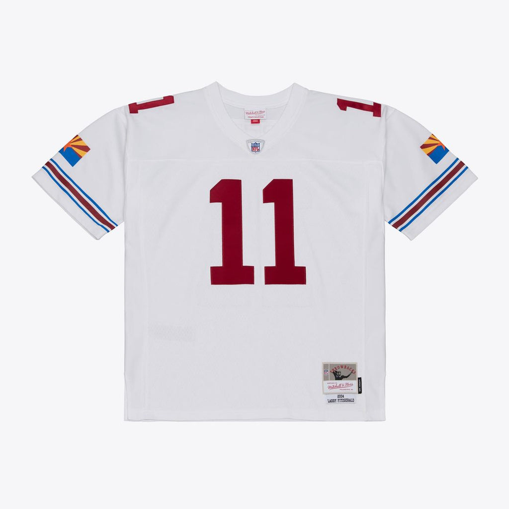 Larry Fitzgerald Arizona Cardinals White 2004 Legacy Replica Player Jersey