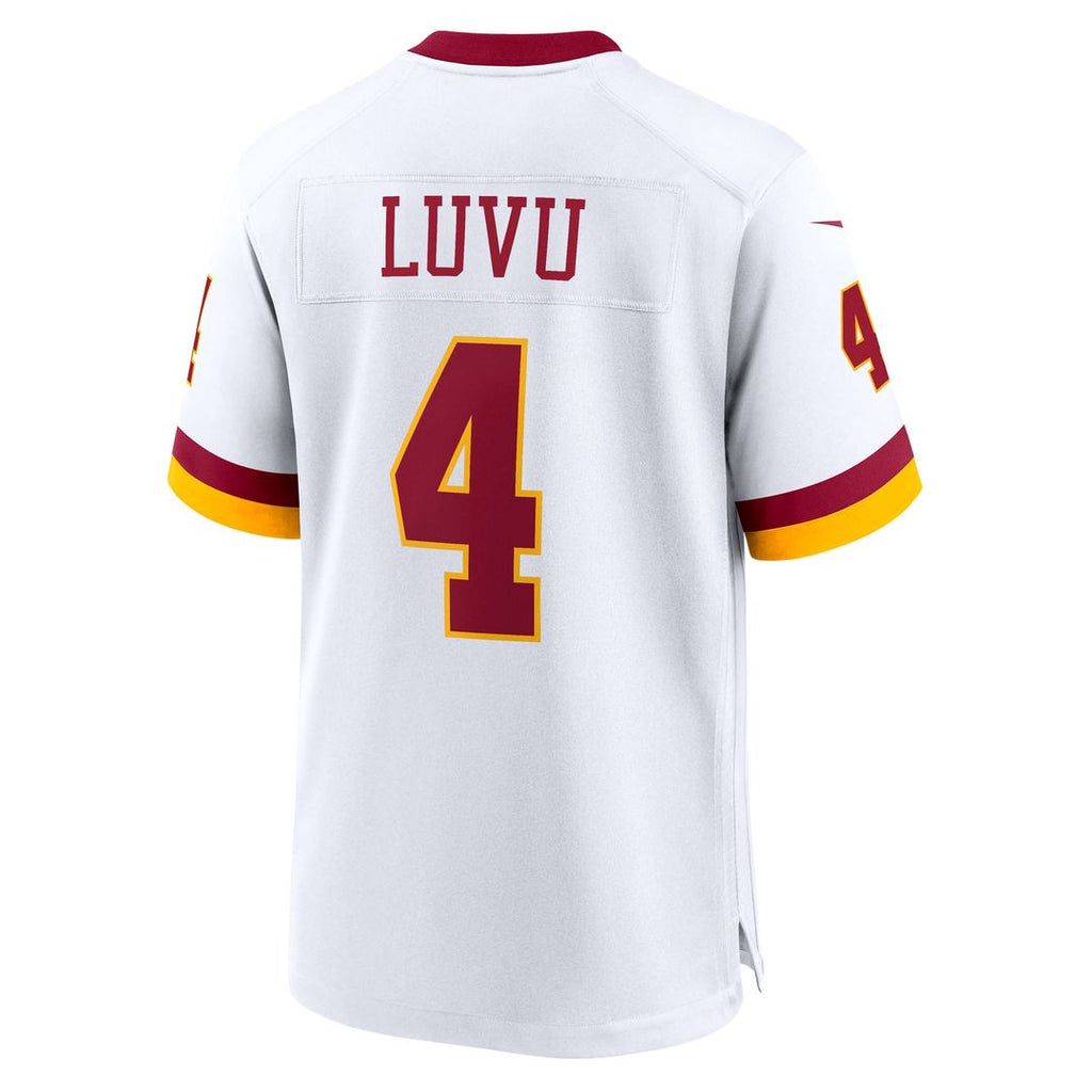 Frankie Luvu Washington Commanders Black Hail Raiser Alternate Game Jersey