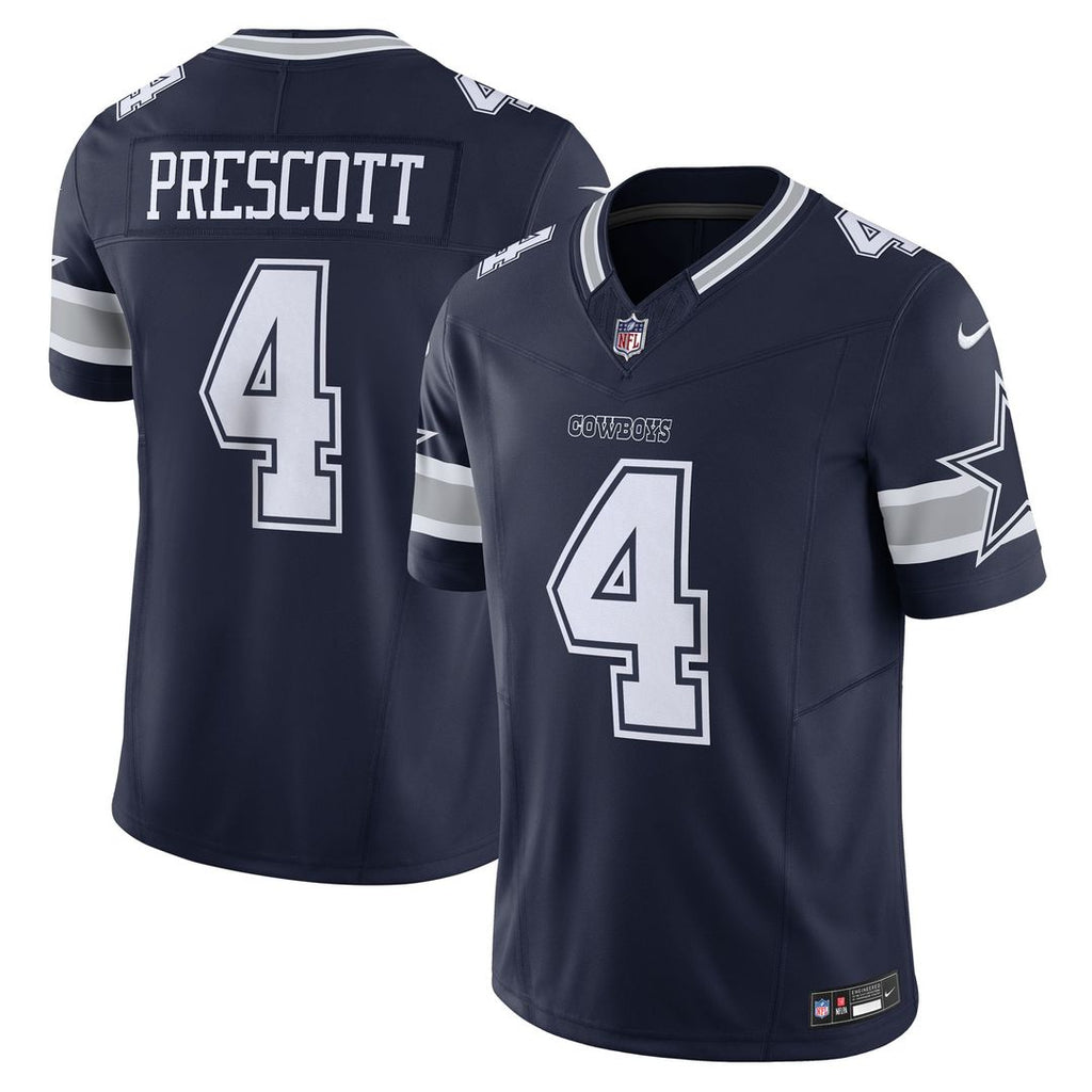 Dak Prescott Dallas Cowboys Navy Vapor F.U.S.E. Limited Jersey