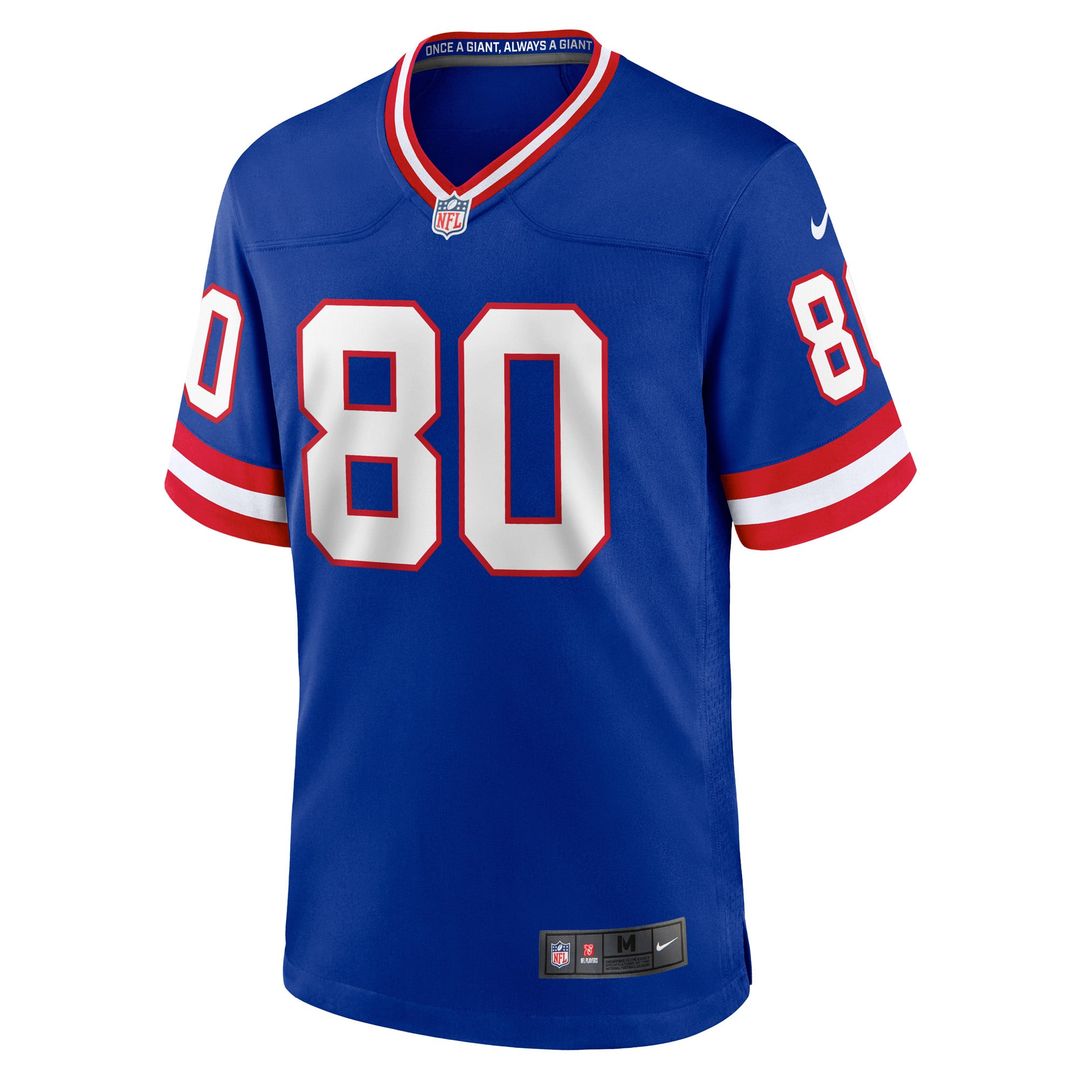 Jeremy Shockey New York Giants Royal Retired Player Alternate Game Jersey
