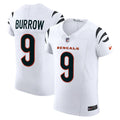 Joe Burrow Cincinnati Bengals White Vapor F.U.S.E. Elite Jersey