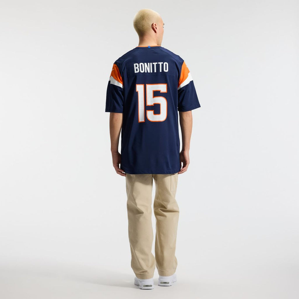 Nik Bonitto Denver Broncos Navy Alternate Game Jersey