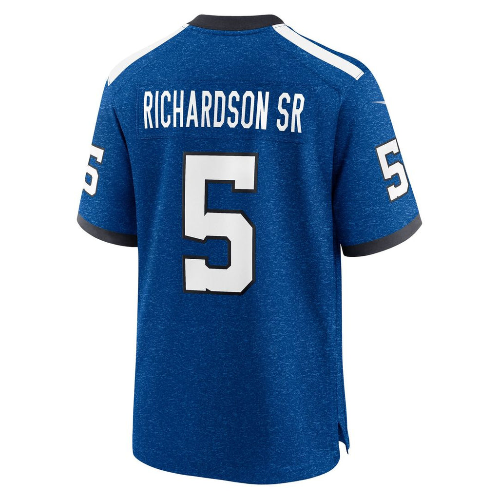 Anthony Richardson Sr. Indianapolis Colts White Game Jersey