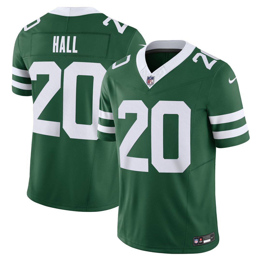 Breece Hall New York Jets Legacy Black Alternate Vapor F.U.S.E. Limited Jersey