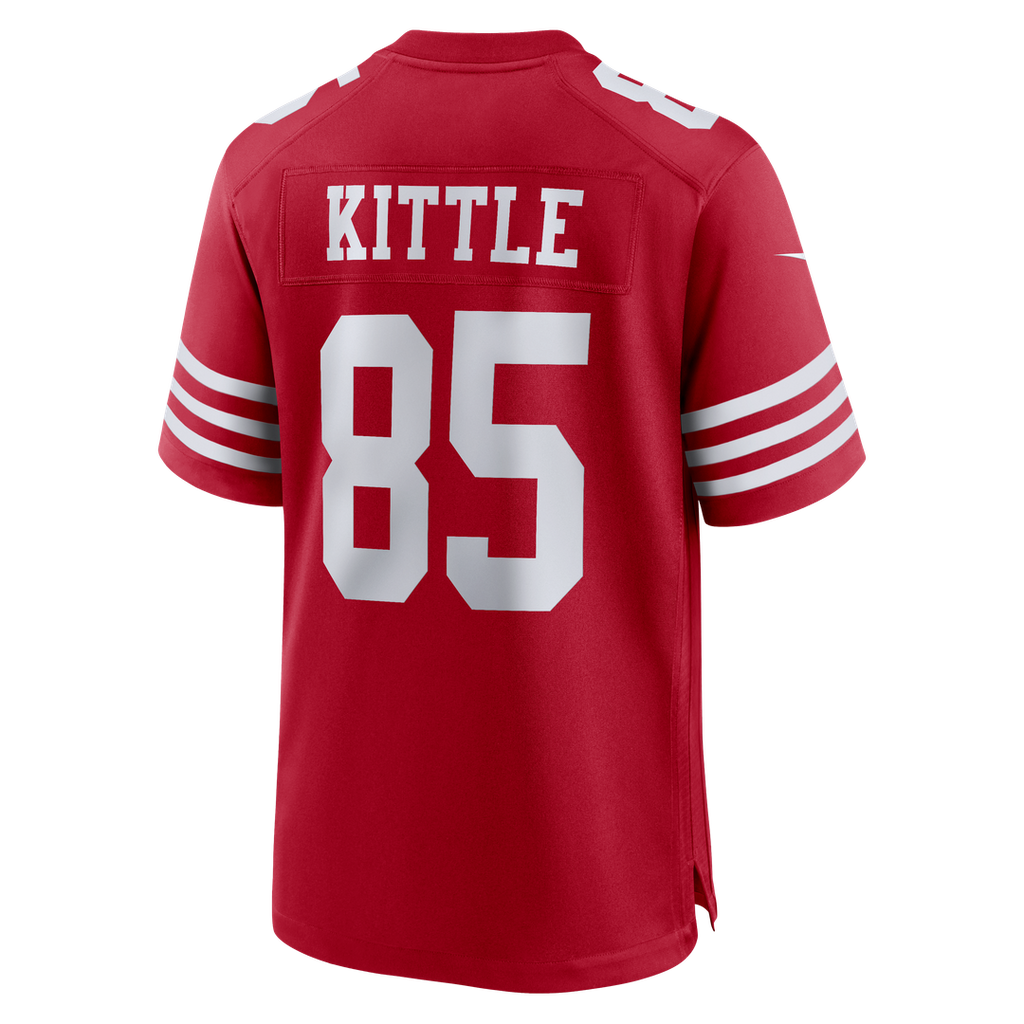 George Kittle San Francisco 49ers White 80th Anniversary Game Jersey