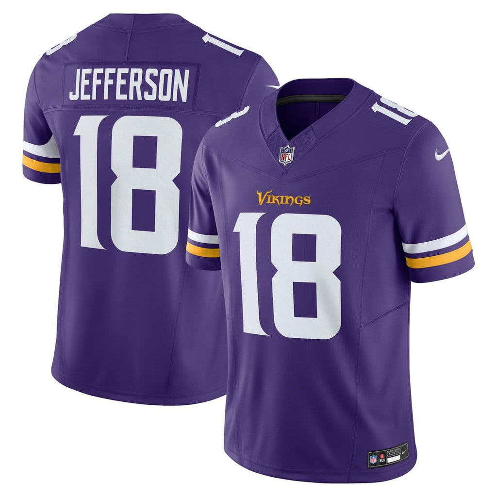 Justin Jefferson Minnesota Vikings Purple Vapor F.U.S.E. Limited Jersey