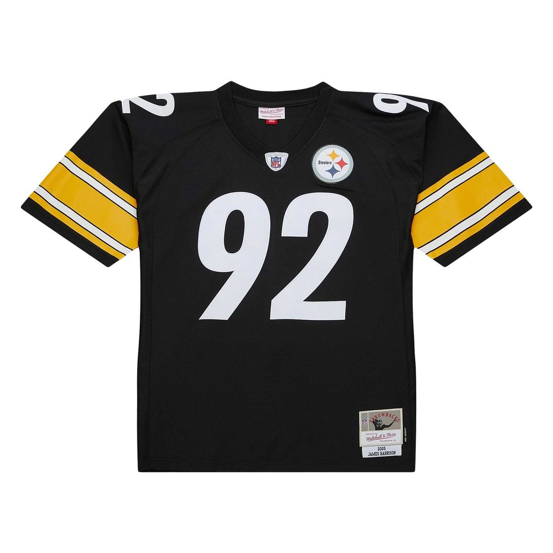 James Harrison Pittsburgh Steelers Black Legacy Replica Jersey