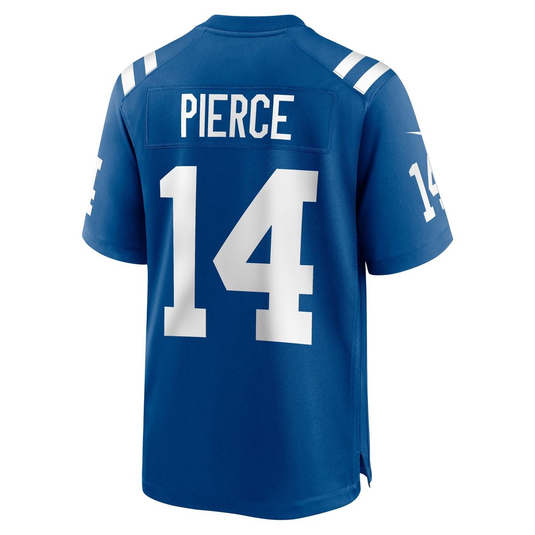 Alec Pierce Indianapolis Colts Royal Player Game Jersey