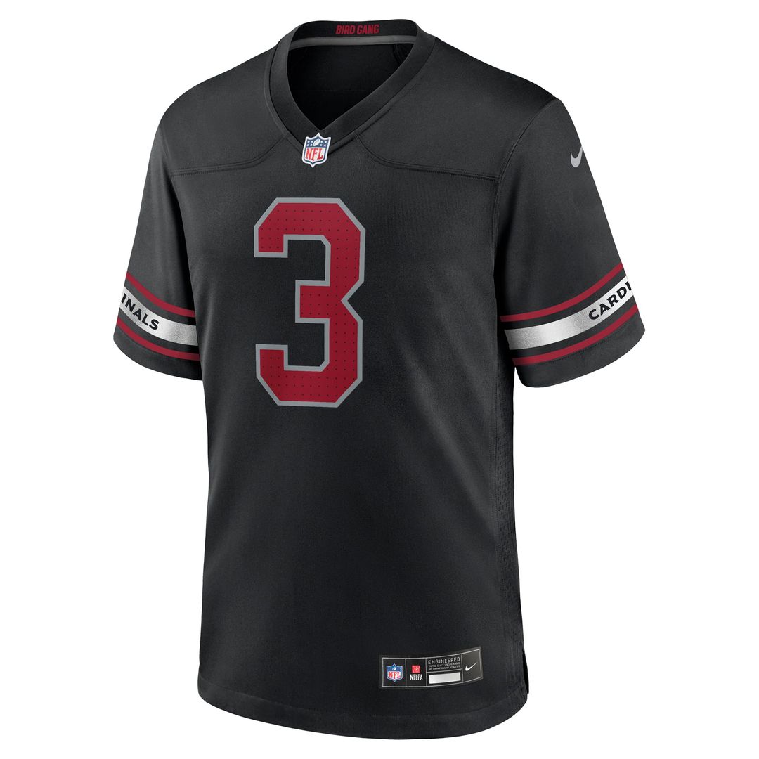 Budda Baker Arizona Cardinals Black Game Jersey