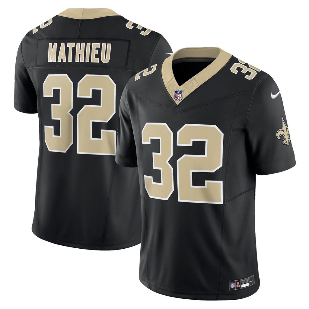 Tyrann Mathieu New Orleans Saints Black Vapor F.U.S.E. Limited Jersey