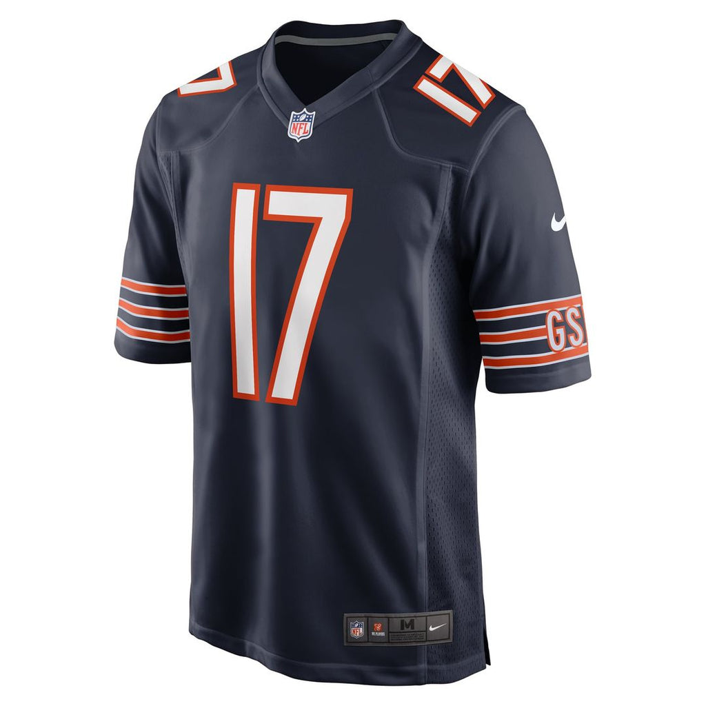 Tyson Bagent Chicago Bears Navy Game Jersey
