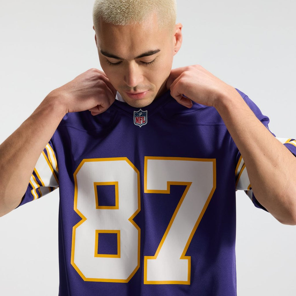 T.J. Hockenson Minnesota Vikings Purple Classic Player Game Jersey