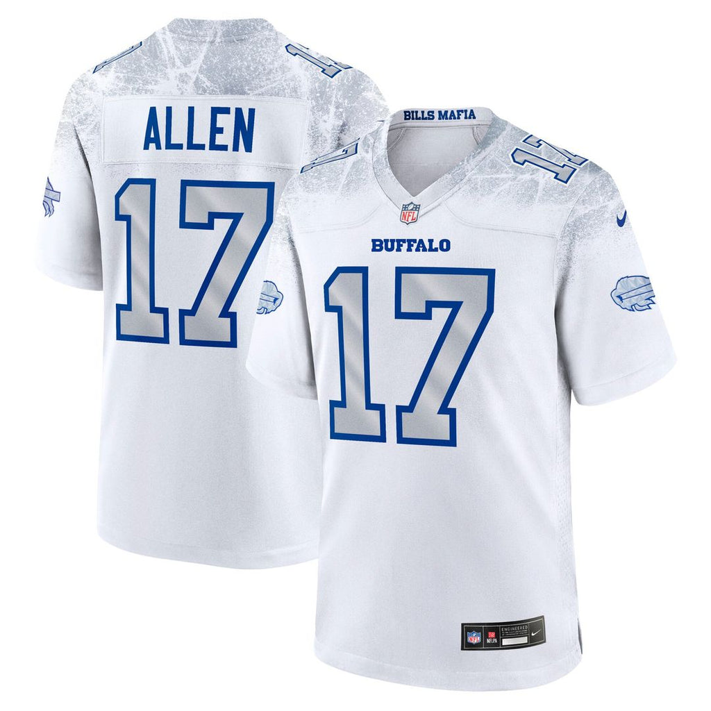 Josh Allen Buffalo Bills White Rivalries Collection Game Jersey