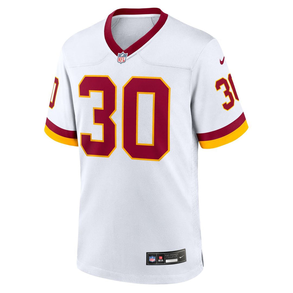 Washington Commanders Austin Ekeler White Game Super Bowl Era Jersey