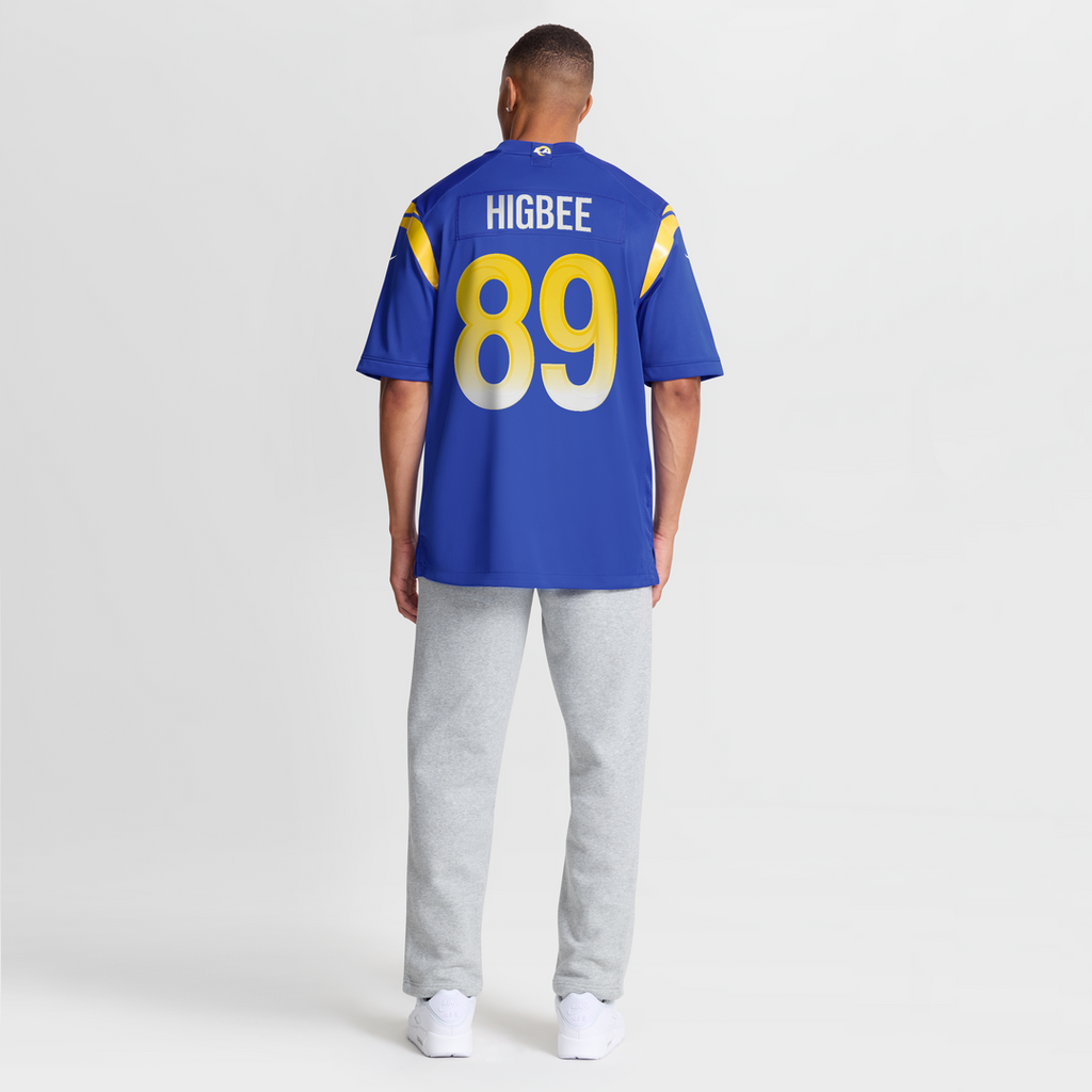 Tyler Higbee Los Angeles Rams Royal Game Player Jersey