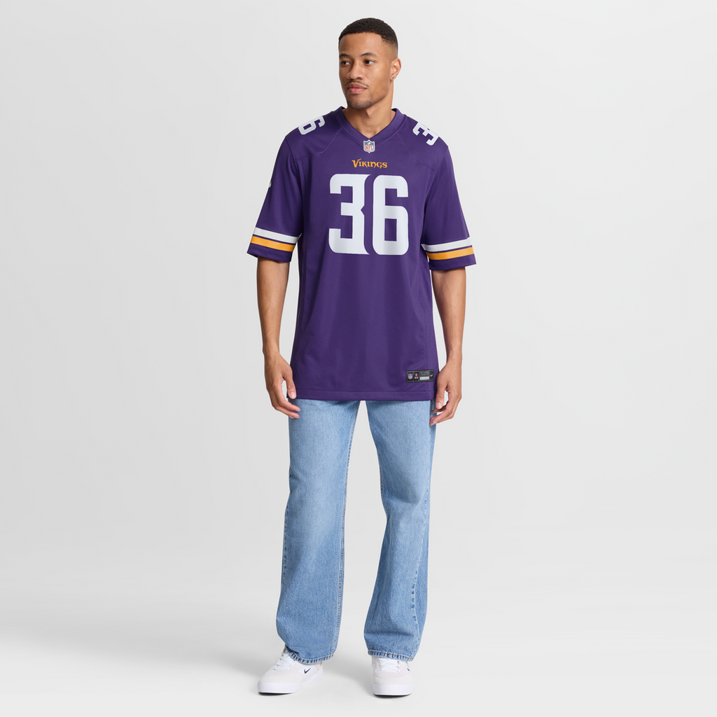 Zavier Scott Minnesota Vikings Purple Team Game Jersey