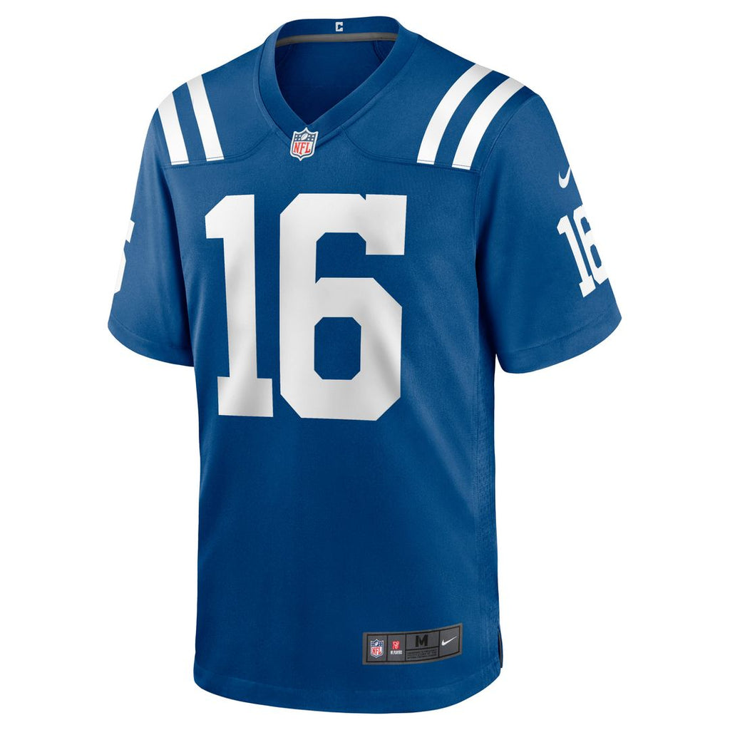 Ashton Dulin Indianapolis Colts Royal Game Jersey