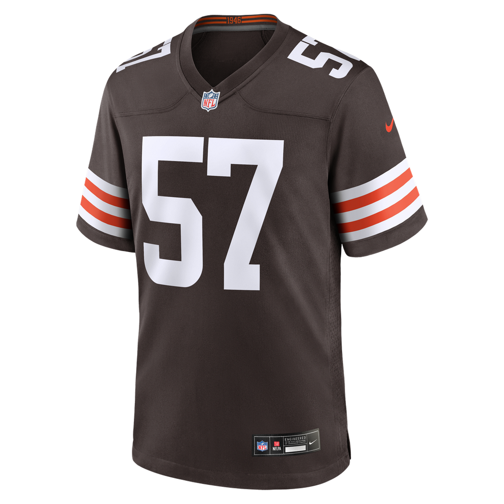 Clay Matthews Cleveland Browns Brown Game Retired Player Jersey