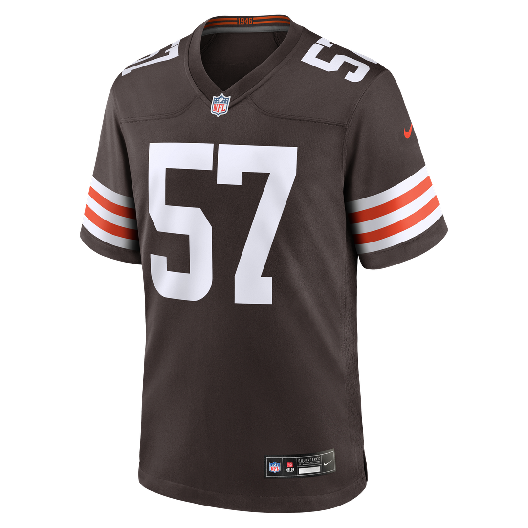 Clay Matthews Cleveland Browns Brown Game Retired Player Jersey