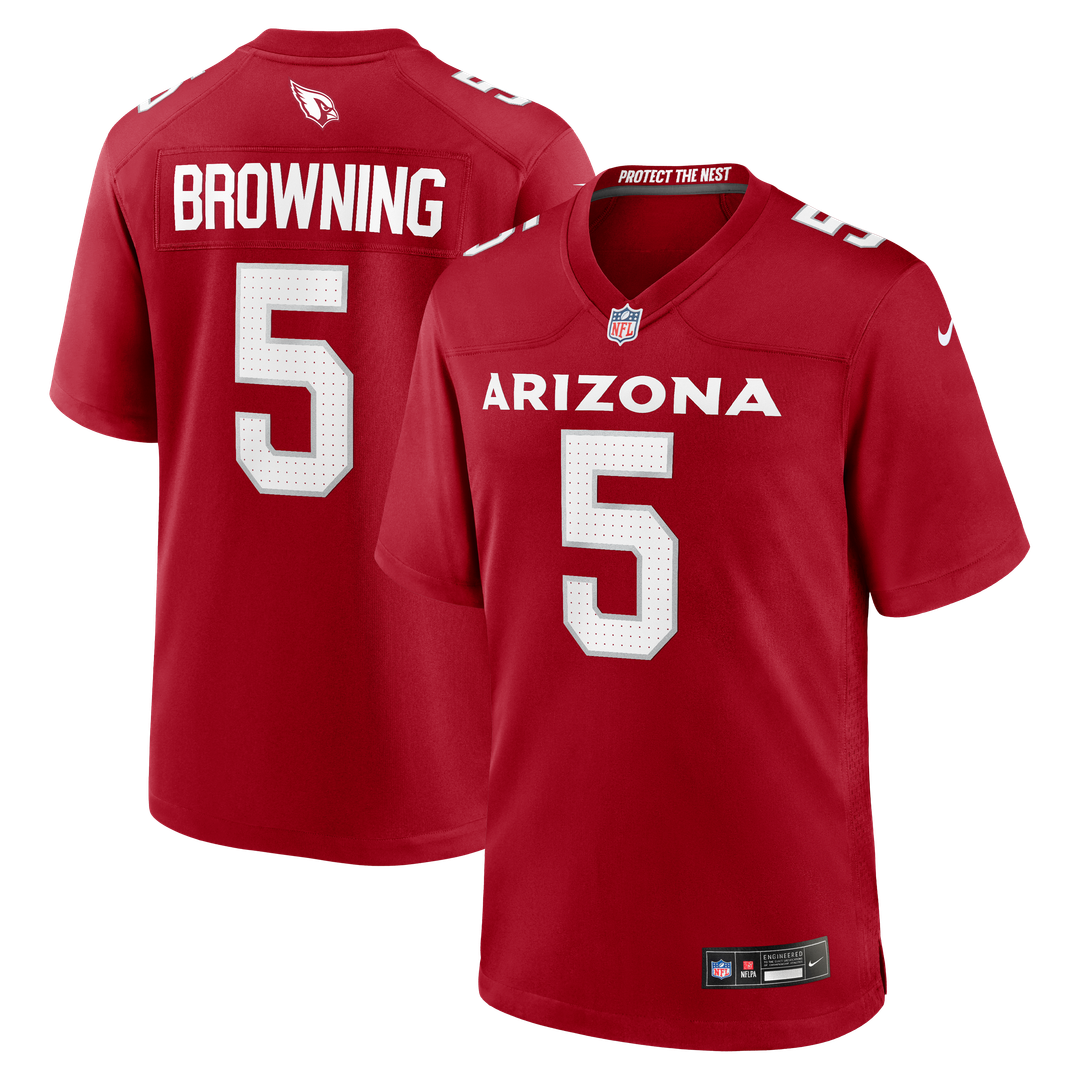Baron Browning Arizona Cardinals Cardinal Team Game Jersey