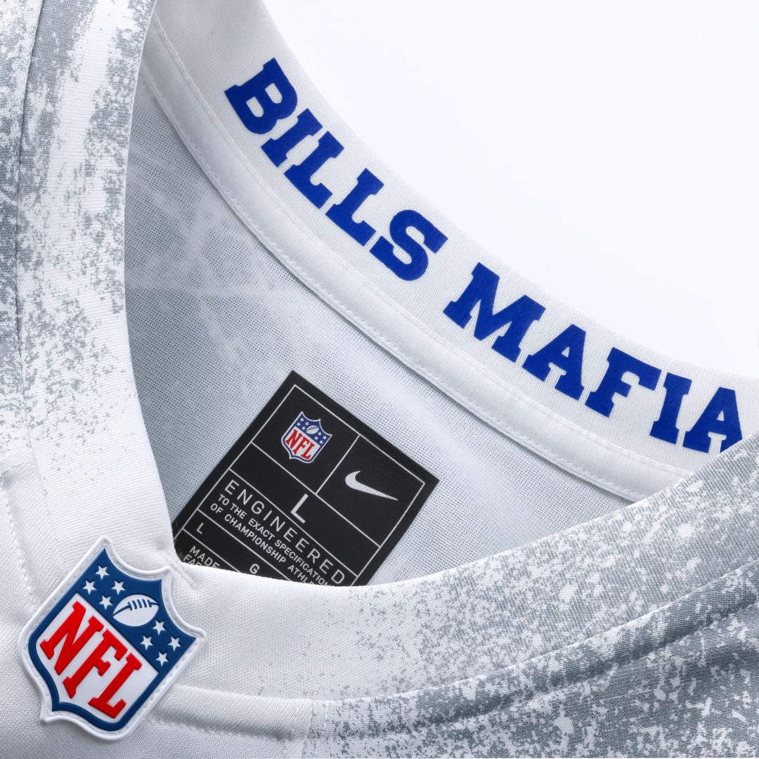 Dawson Knox Buffalo Bills White Rivalries Collection Game Jersey
