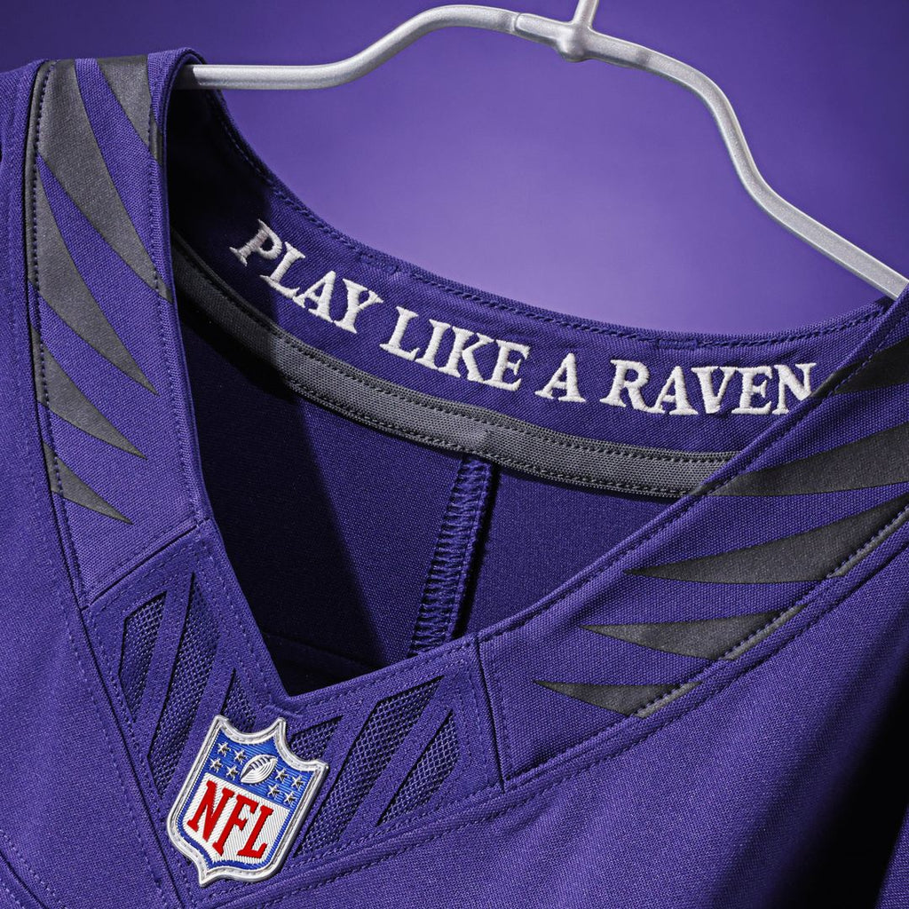 Lamar Jackson Baltimore Ravens Purple Team Vapor F.U.S.E. Stitched Limited Jersey