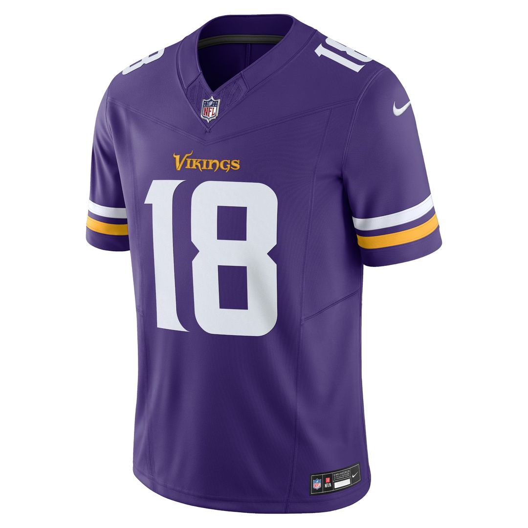 Justin Jefferson Minnesota Vikings Purple Vapor F.U.S.E. Limited Jersey