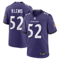 Ray Lewis Baltimore Ravens Purple Team Retired Player Game Jersey